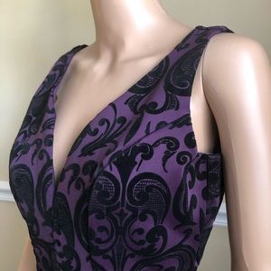 New! Maurices High-Low Velvet evening dress